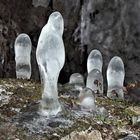 Stalagmiten-Familienfoto. - Toute la famille est rassemblée!