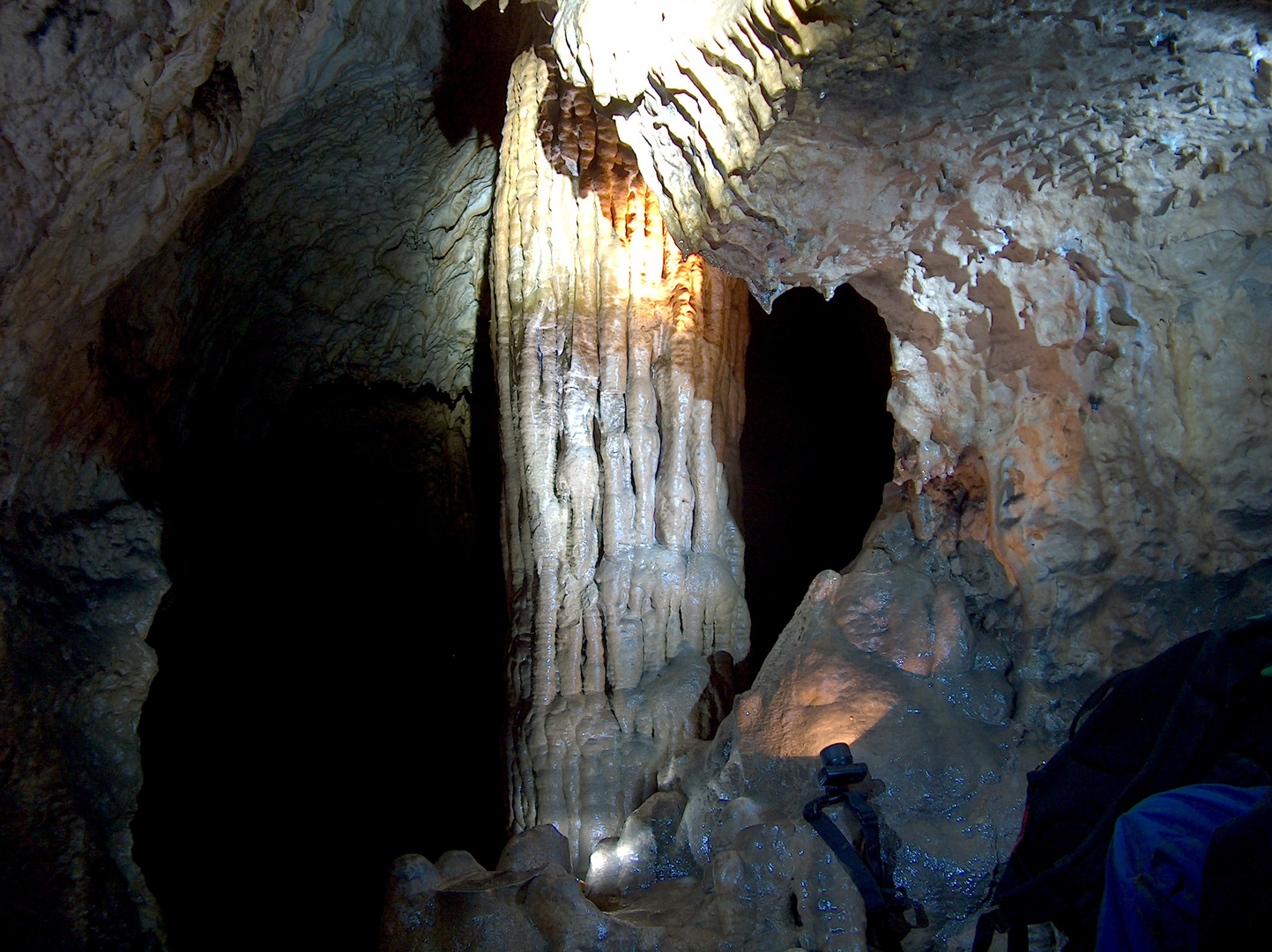 Stalagnat im Helmlicht