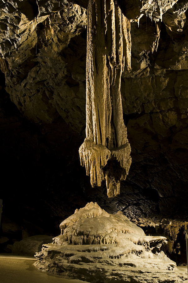 Stalaktit und Stalagmit - bei uns "Der Prinz" genannt