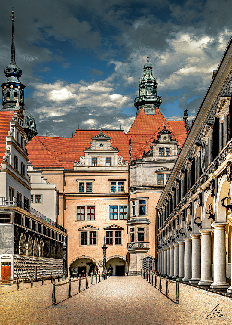 Stallhof in Dresden