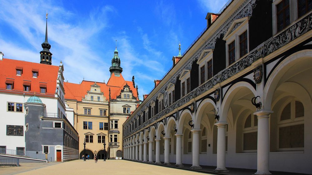 Stallhof und Residenzschloss Dresden