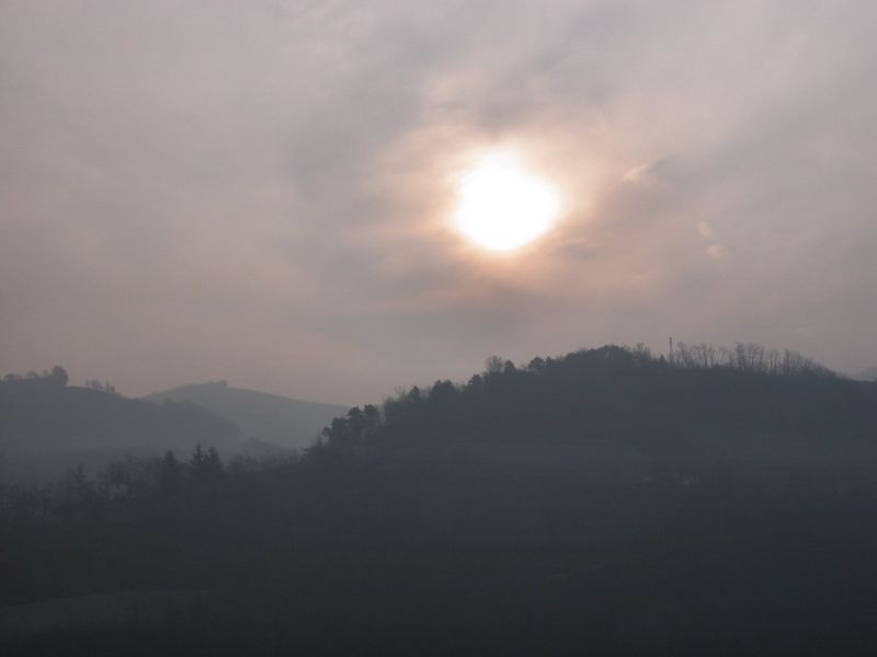 Stamattina alle 8:59 dalla mia finestra