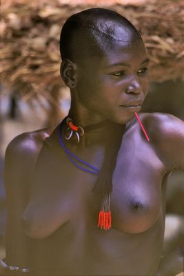 Stammesfrau von Nord-Kamerun