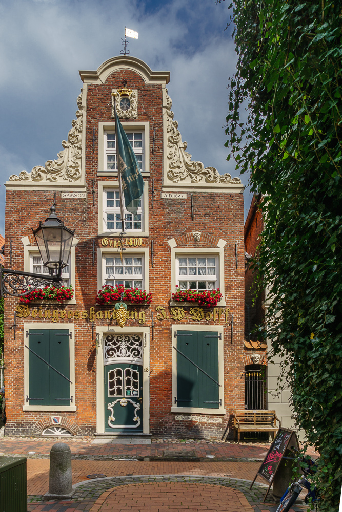 Stammhaus von Wein Wolff in Leer