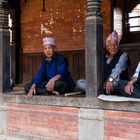 Stammplatz in Bhaktapur