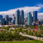 Stampede Park & Skyline, Calgary, Alberta, CA