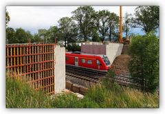 Stand des Brückenneubaus...