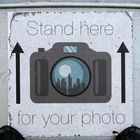 Stand here for your photo
