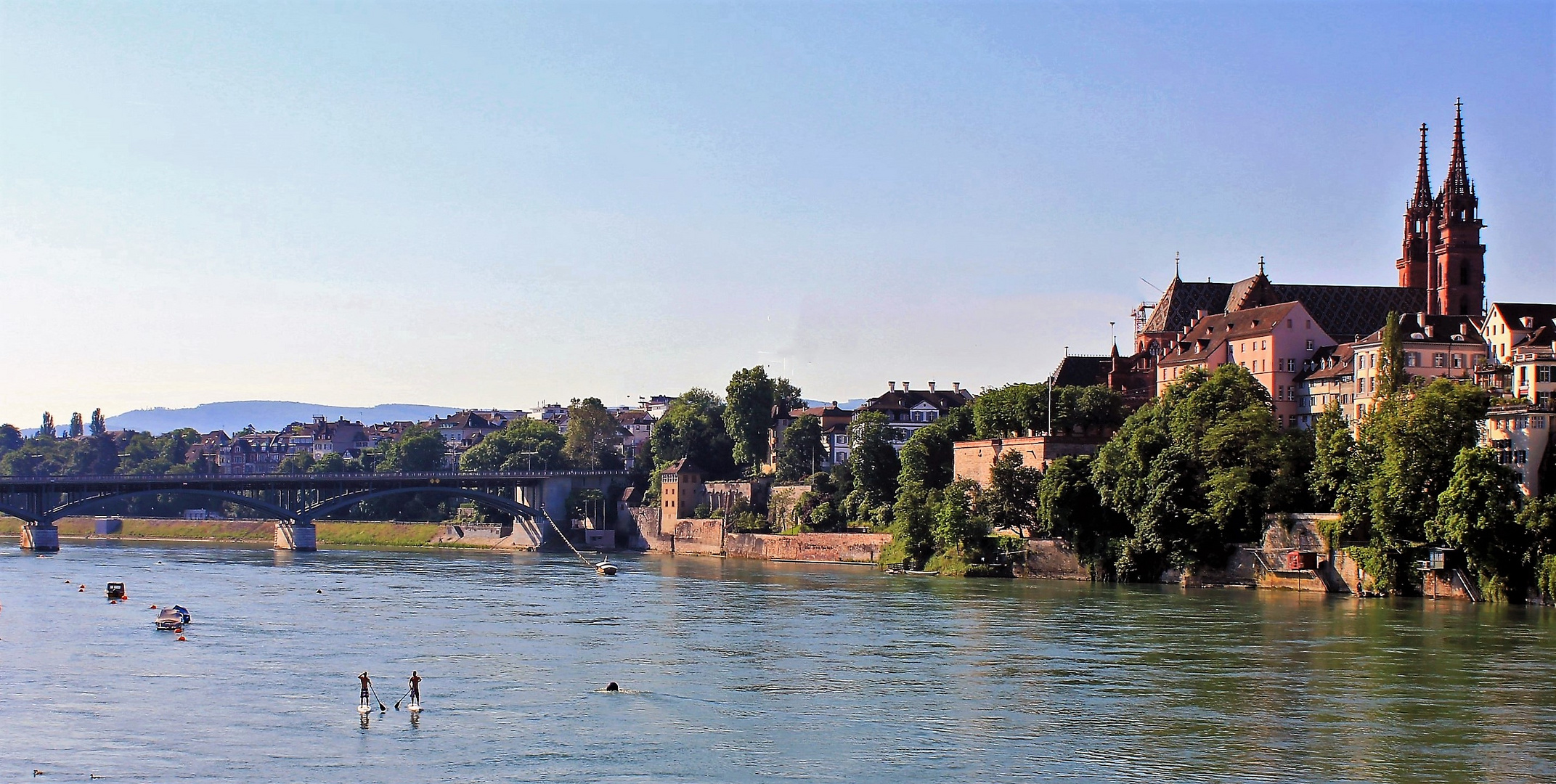Stand up Paddling in Basel