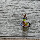 Stand Up Paddling in Laboe