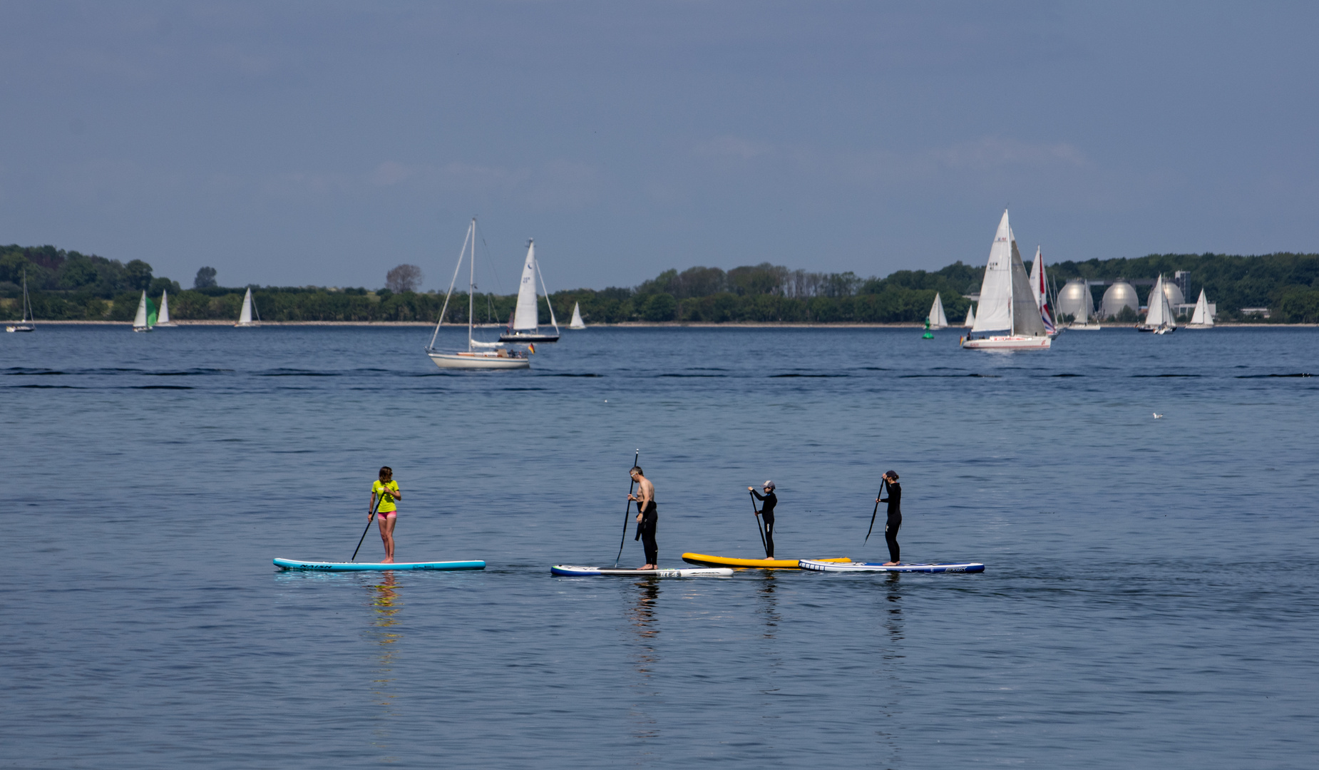 Stand Up Paddling Schule in Laboe