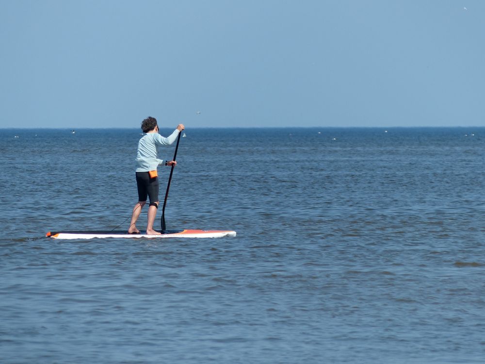 Stand Up Paddling (SUP) Foto & Bild deutschland, europe, schleswig