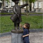 Standbeeld Jantje uit Den Haag