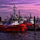 Standby - Schlepper am Schiffsanleger Hamburg Neumühlen