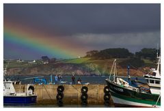 standing in the edge of a rainbow..........