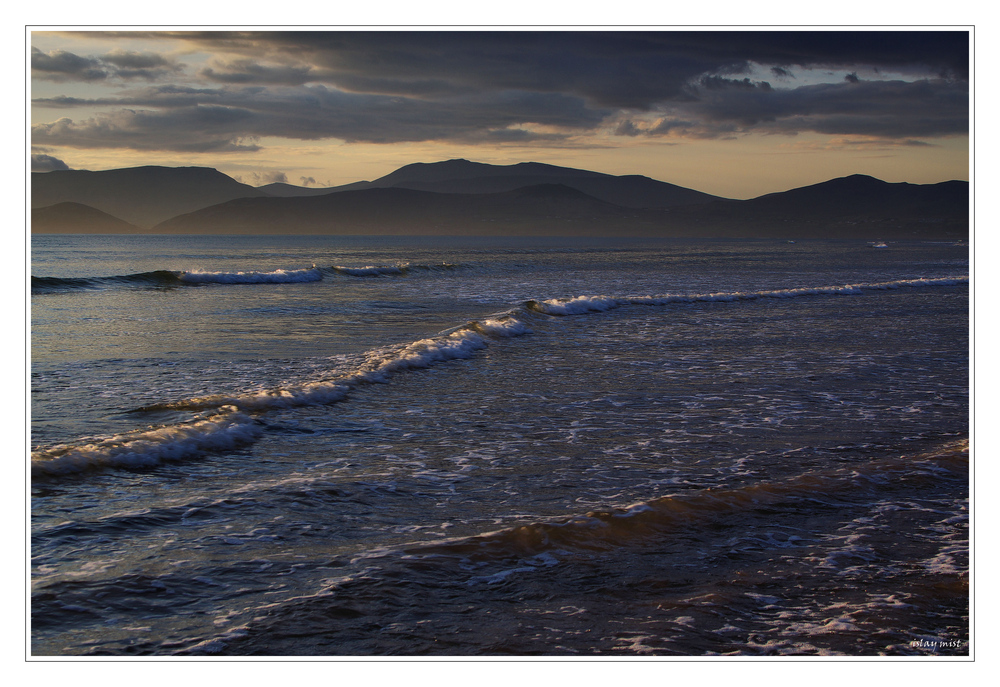 standing in the ocean................