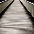 standing on the bridge
