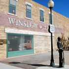 Standing on the corner in Winslow Arizona