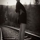 Standing on the tracks