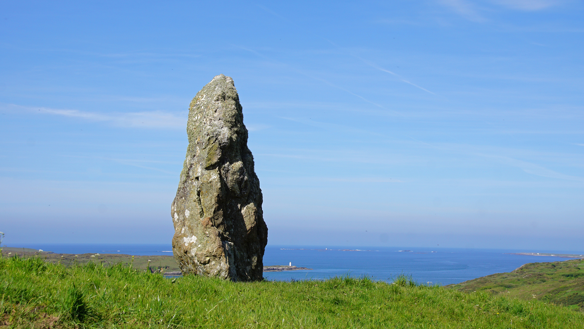 Standing Stone at Clifden Bay 2