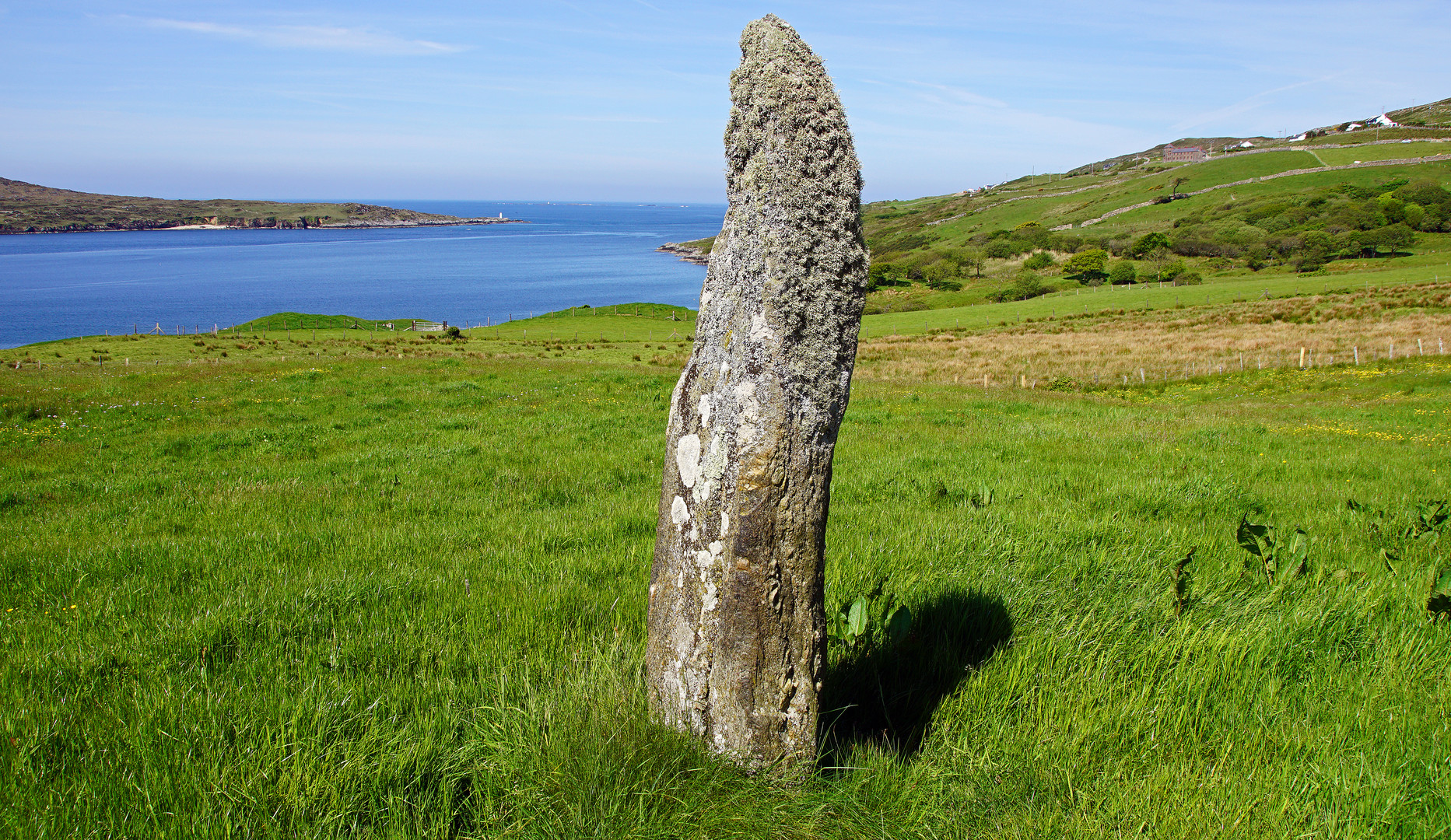 Standing Stone at Clifden Bay 3