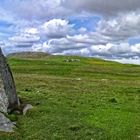 standing stone, Unst, Shetland