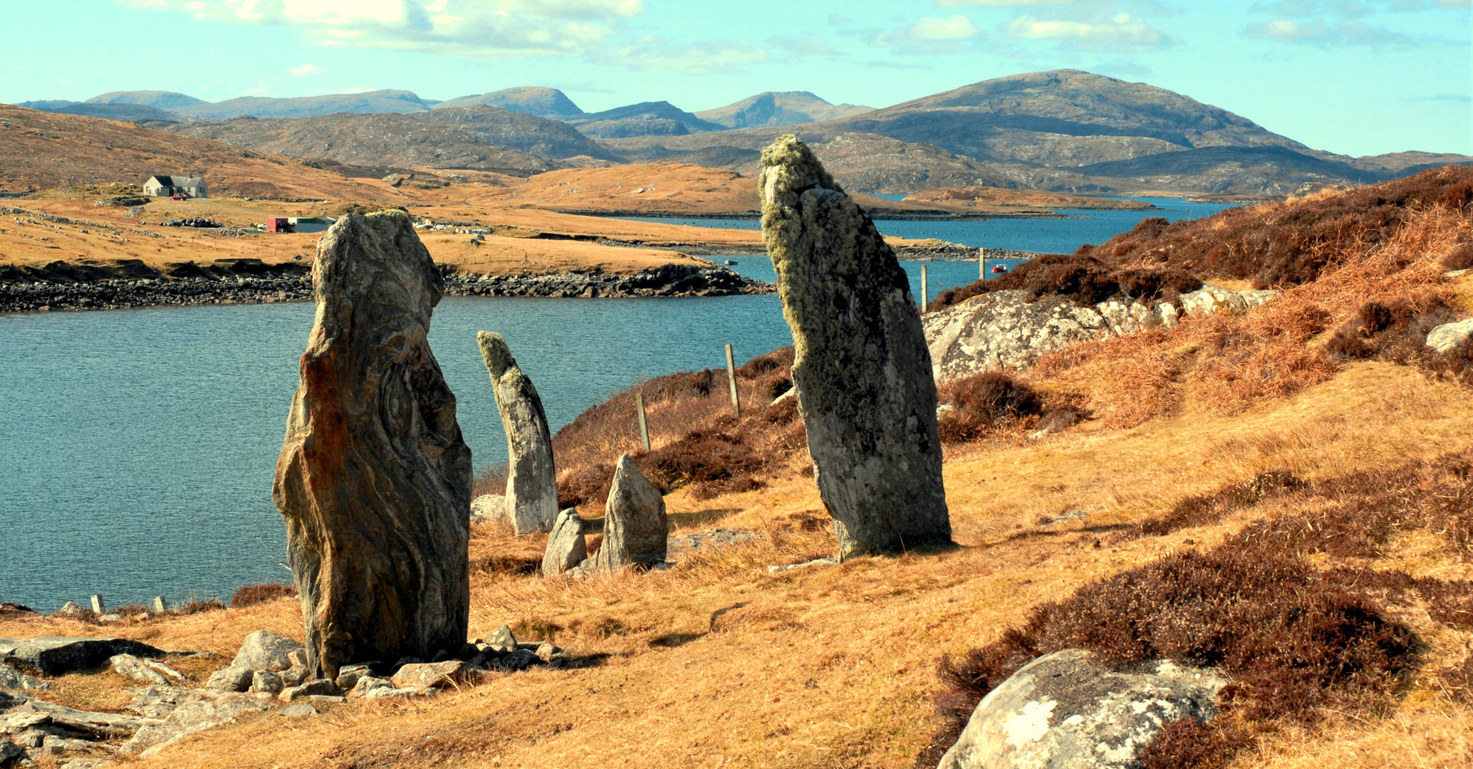 Standing Stones on the Isle of Lewis