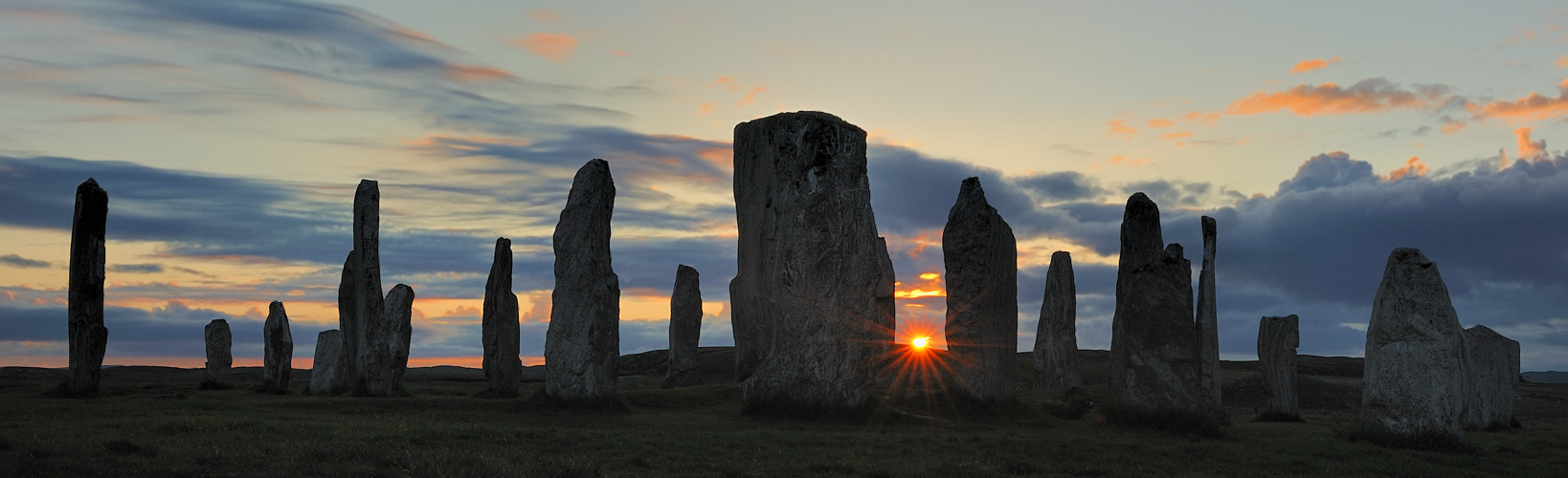 *standing stones sunset*