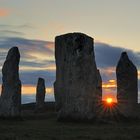 *standing stones sunset*