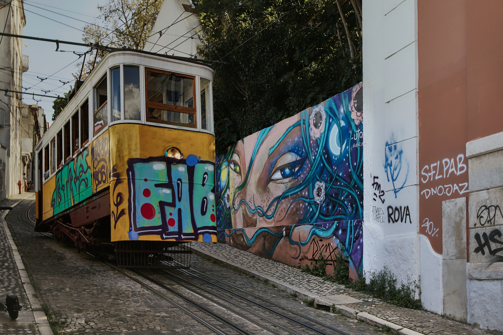 Standseilbahn Gloria Lissabon