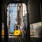 Standseilbahn in Lissabon