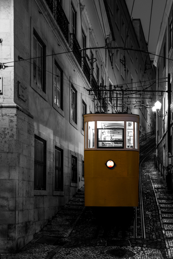 Standseilbahn in Lissabon