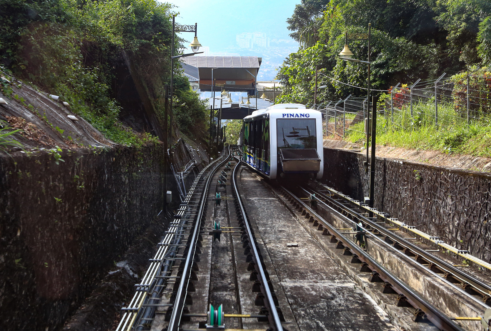 Standseilbahn zum Penang Hill