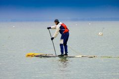 standup paddling..