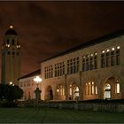 Stanford University by night