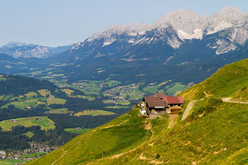 Stangelalm auf dem Kitzbüheler Horn