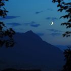 Stanserhorn mit Mond