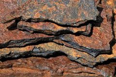 Stapel Eisen-Rost