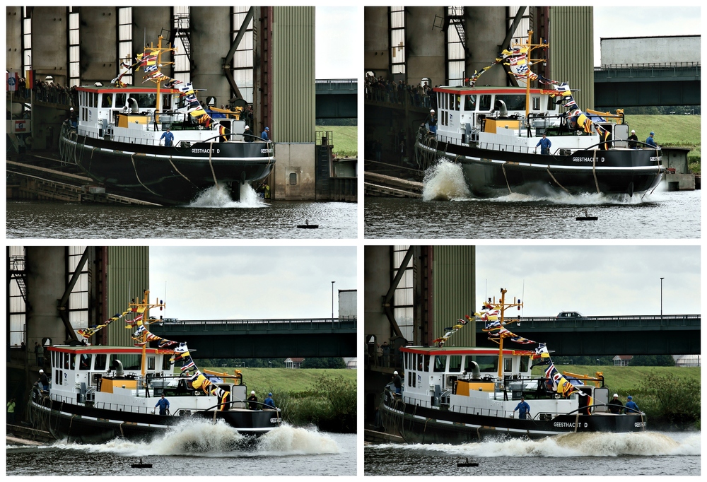 Stapellauf Foto & Bild schiffe und seewege, motorschiffe