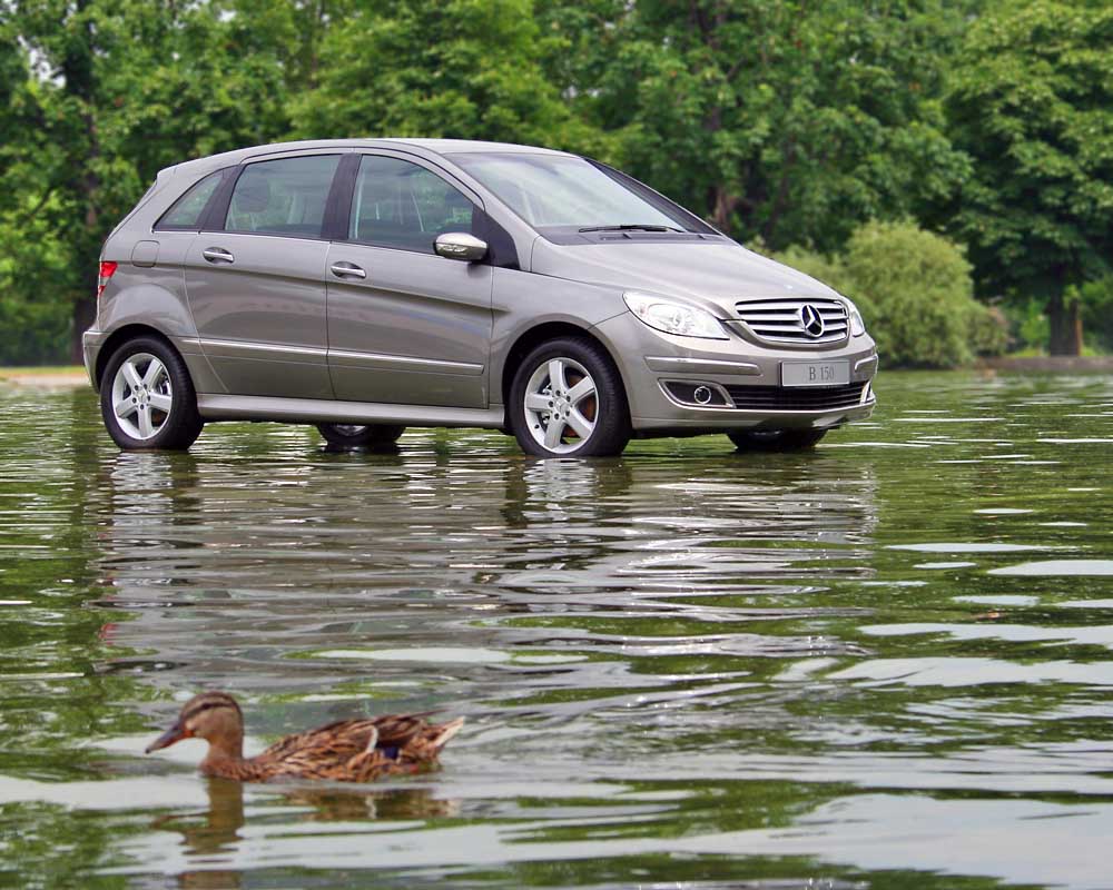 Stapellauf: Mercedes B-Klasse