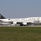 Star Alliance Thai B747
