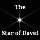 Star of David Twinkling of Real Star in Outer Space