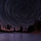 Star Trail al laghetto