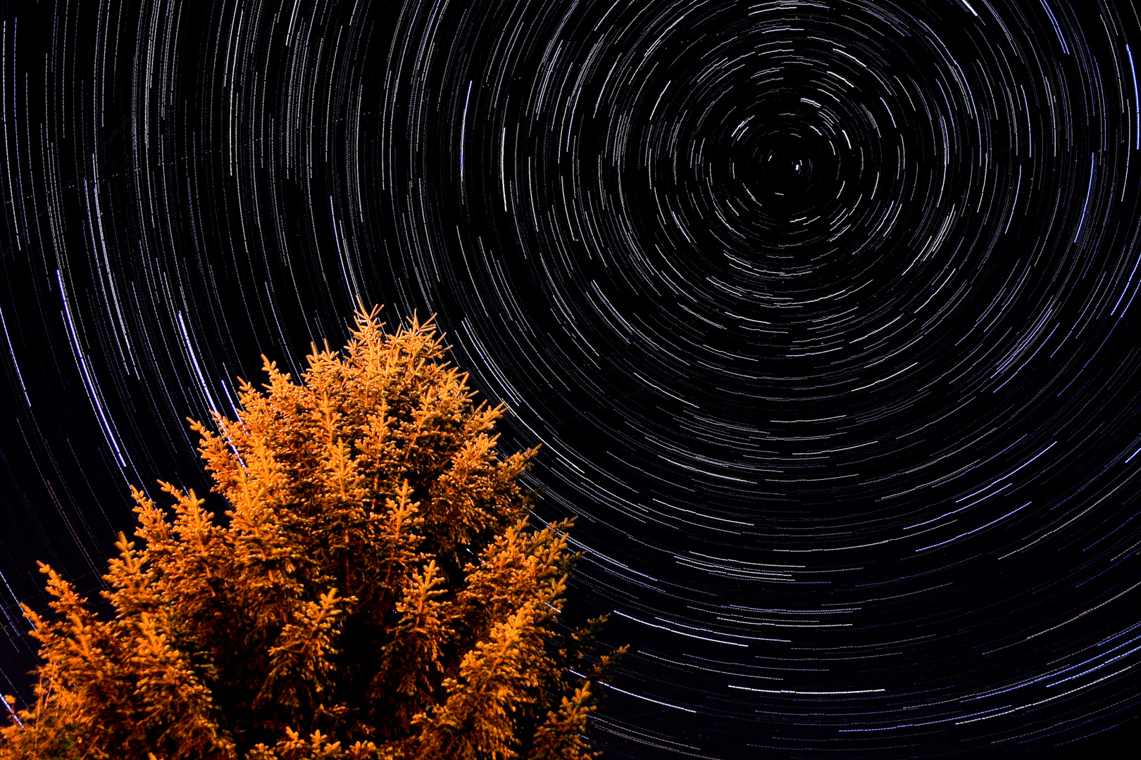 star trail versuch