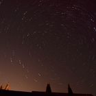 Star-Trail Versuchsübung im Garten...