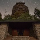 Star Trails an der Saarschleife