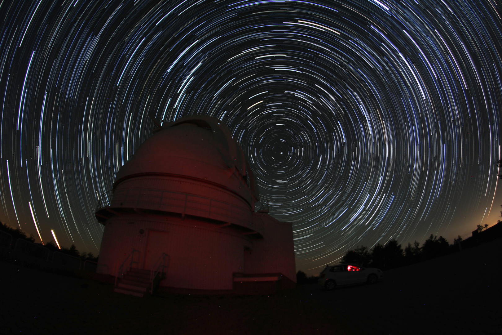 Star trails-Calar Alto