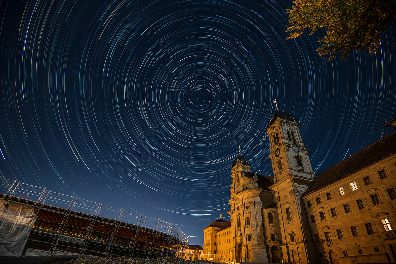 star trails