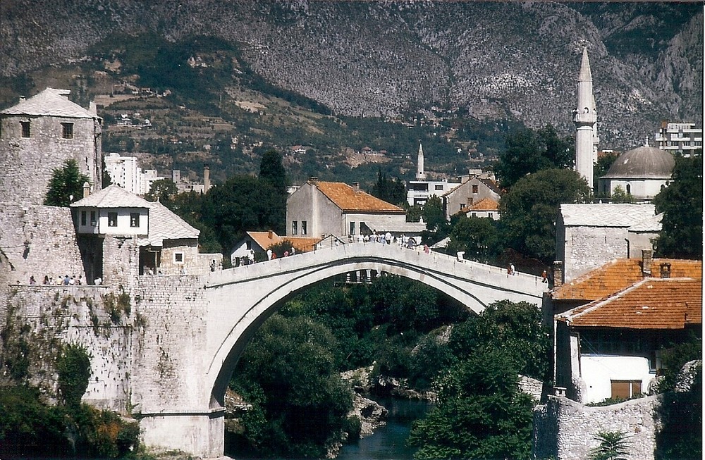 Stari Most - die berühmte Brücke in Mostar