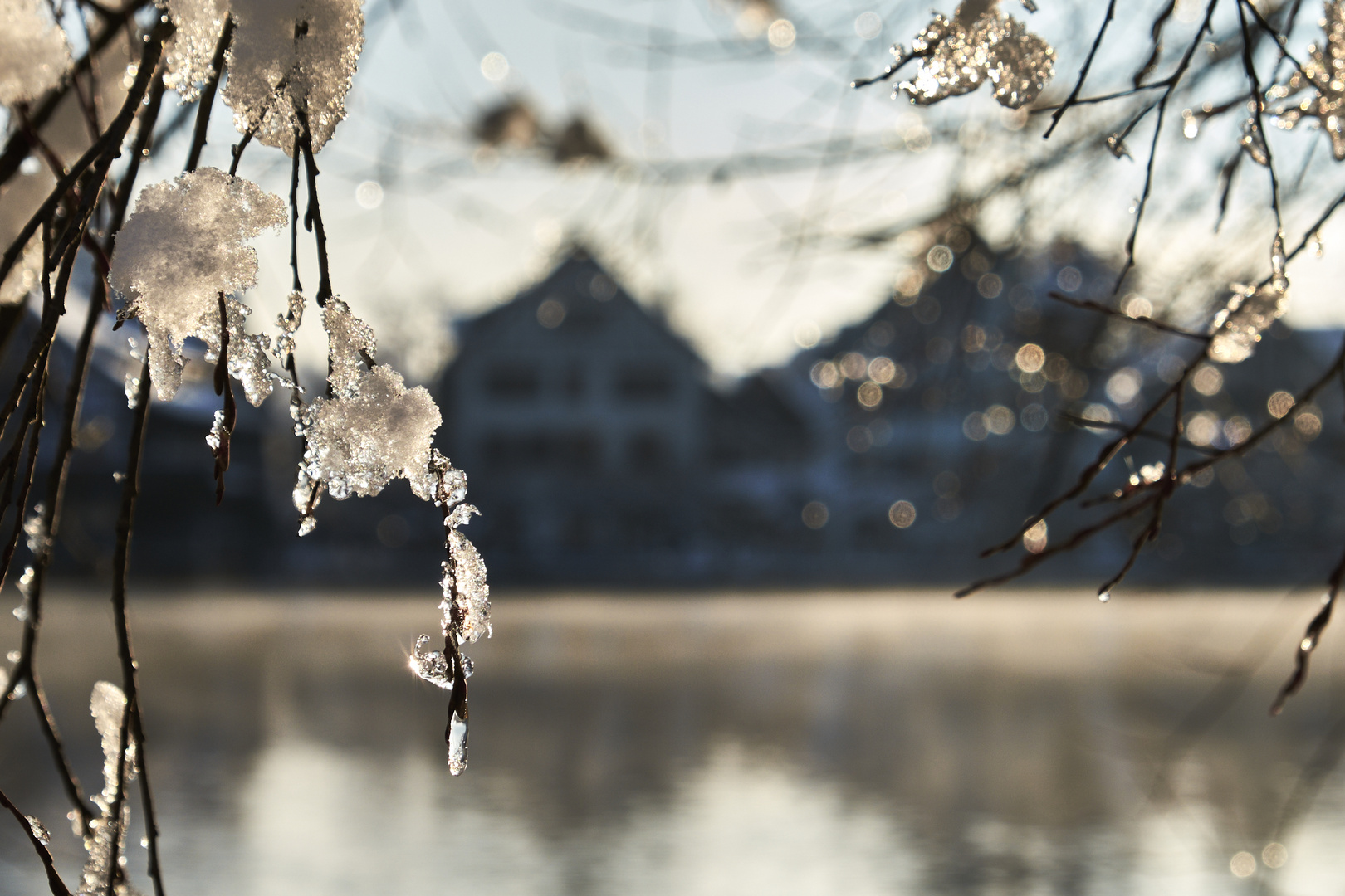 Stark unterkühlte Wassertropfen